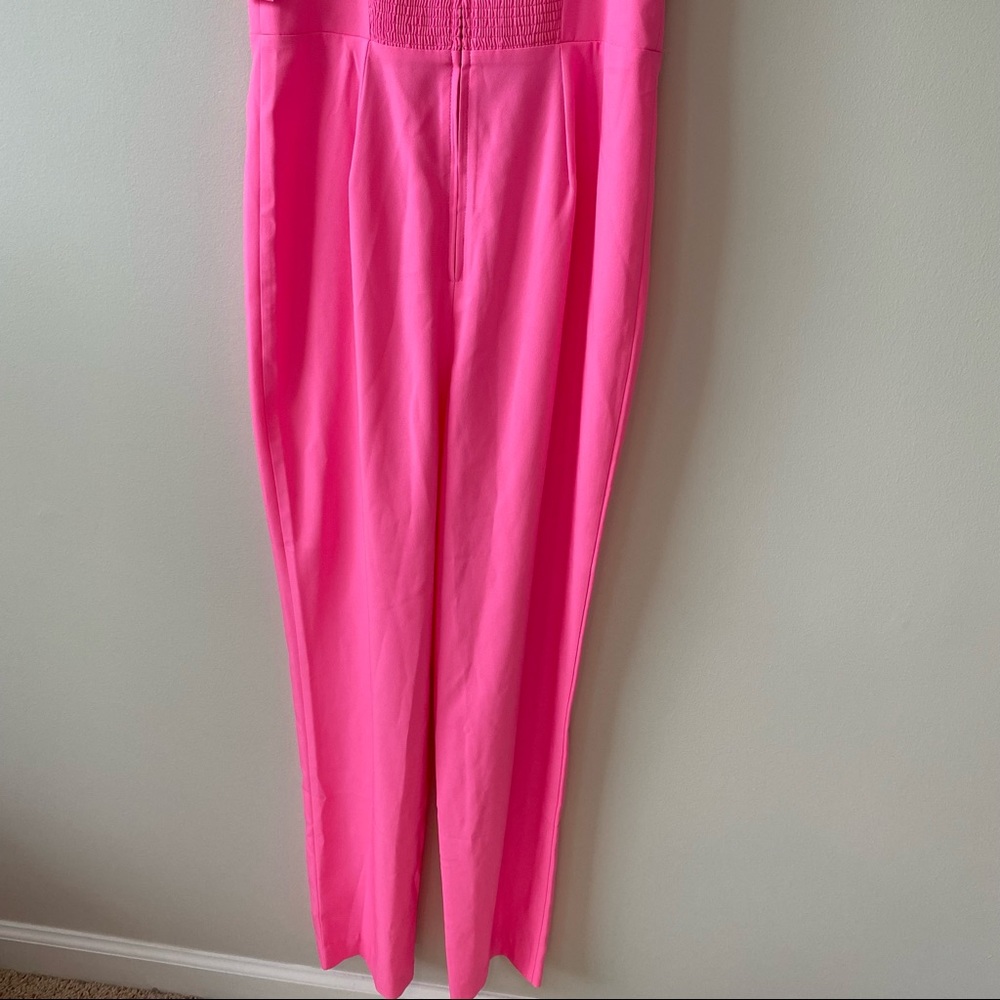 LAST CHANCE TO BUY NWT Lilly Pulitzer Eppley Jumpsuit in Prosecco Pink - Picture 5 of 14